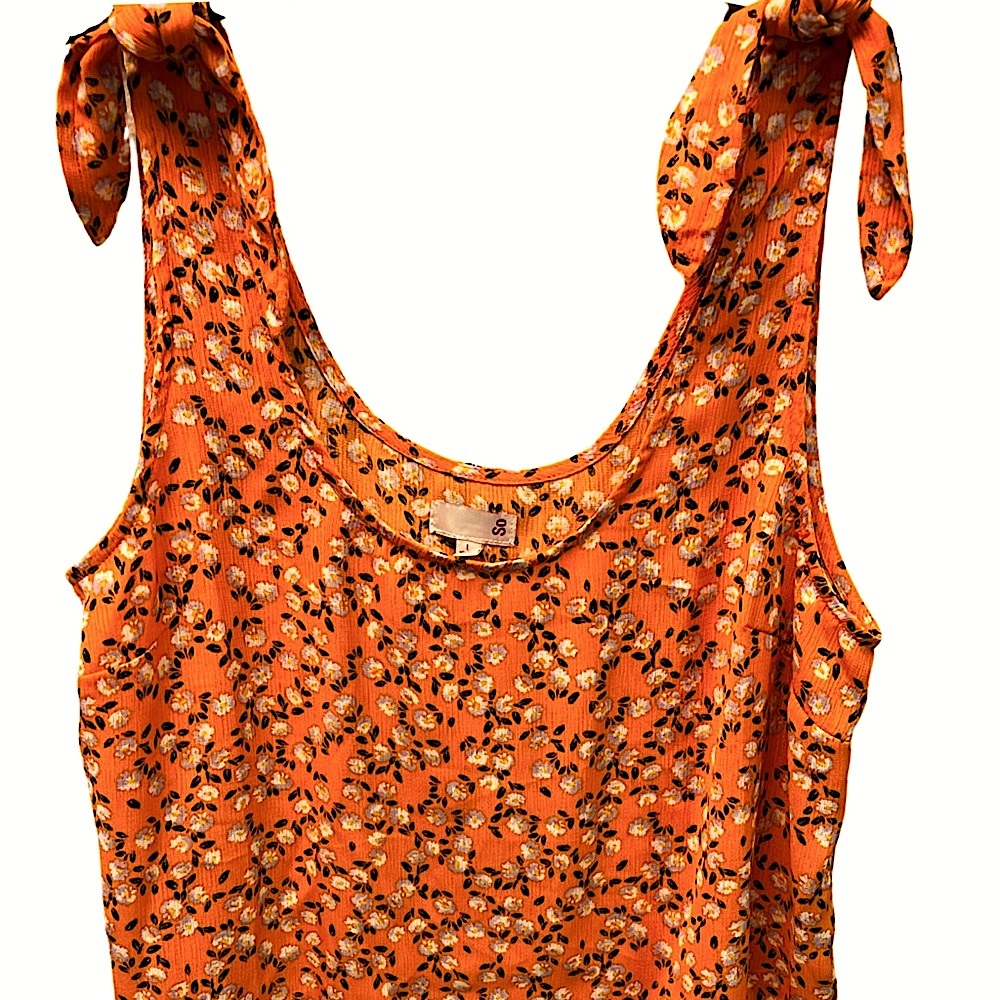 Tank top • SO Juniors Tie Shoulder Tank Top L